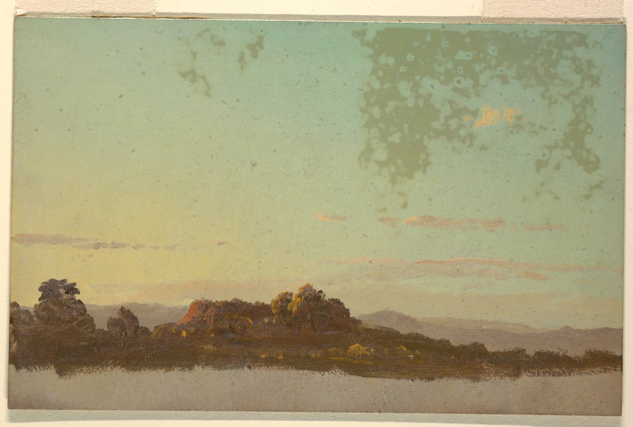 Paisagem de verão de Frederic Edwin Church