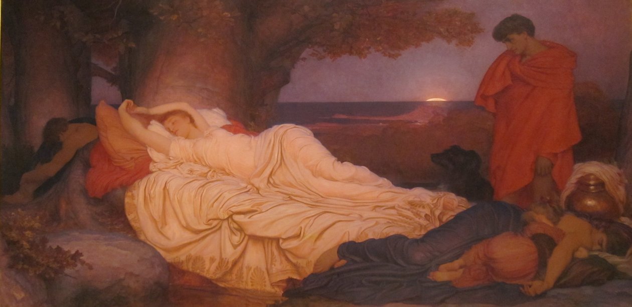 Cymon e Ifigénia de Frederic Leighton