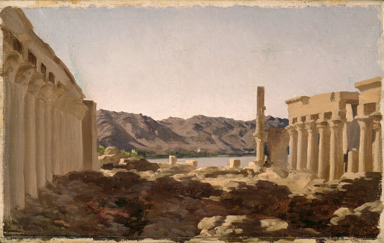 O Templo de Philae de Frederic Leighton