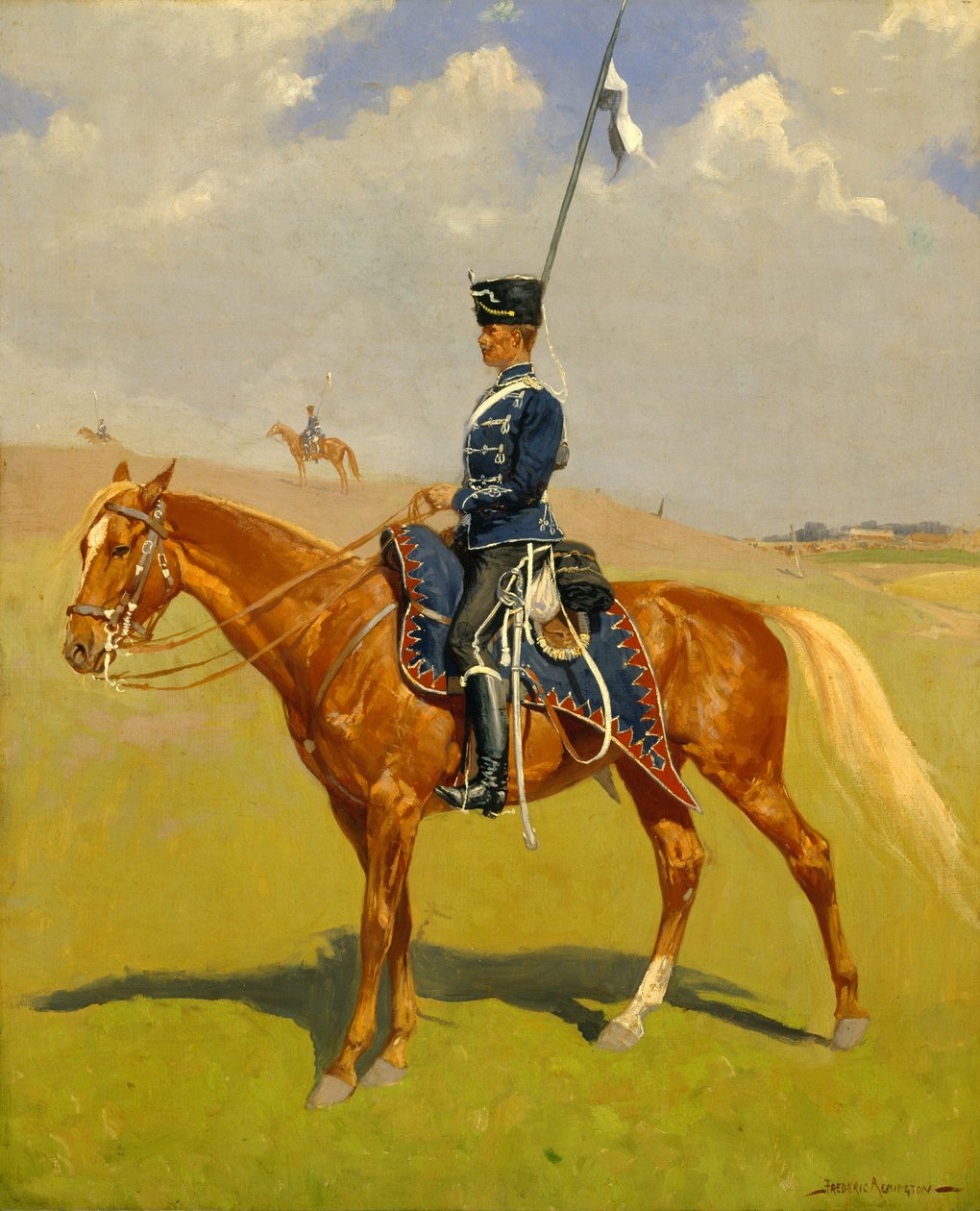 O Hussardo de Frederic Remington
