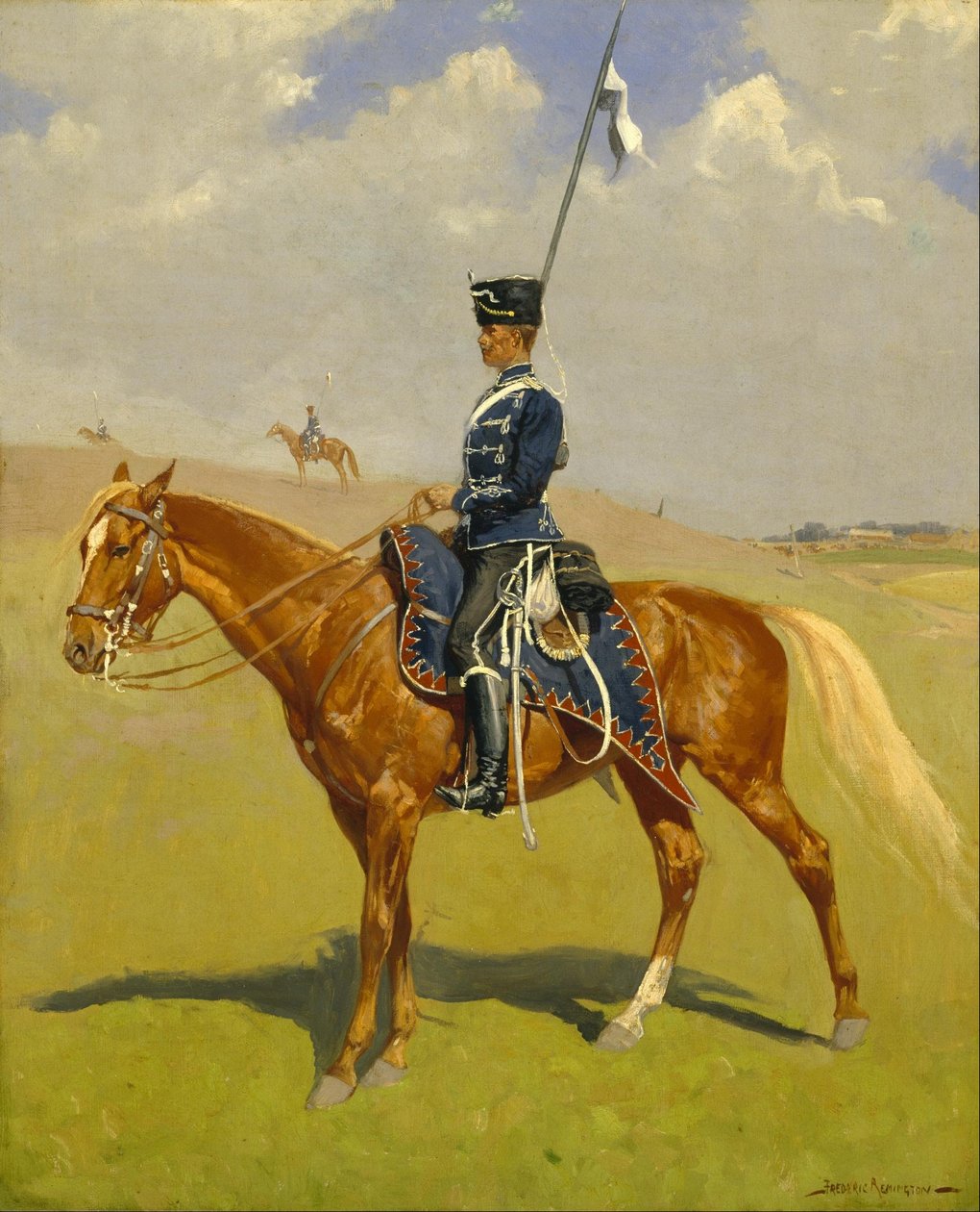 O Hussardo de Frederic Remington