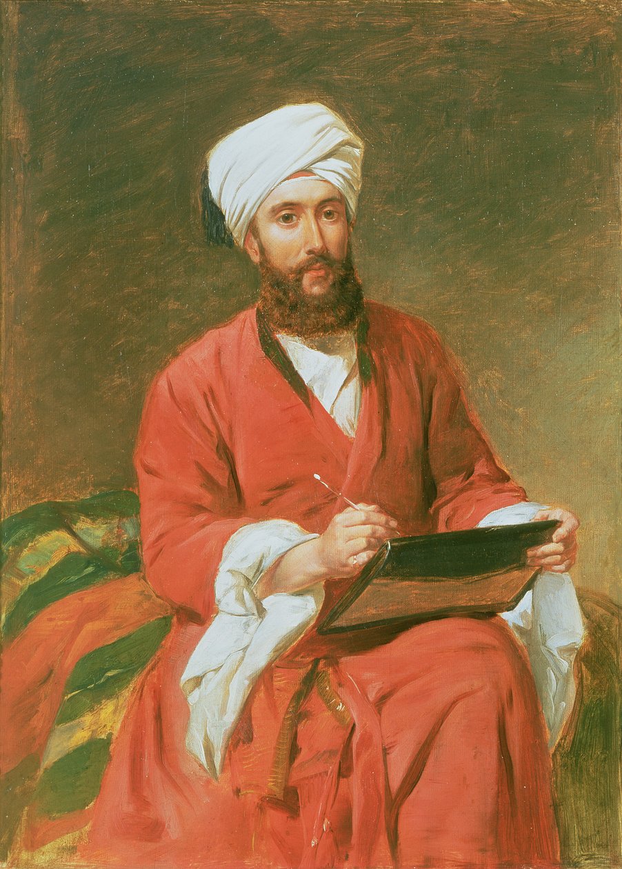 Um paxá turco de Frederick Goodall