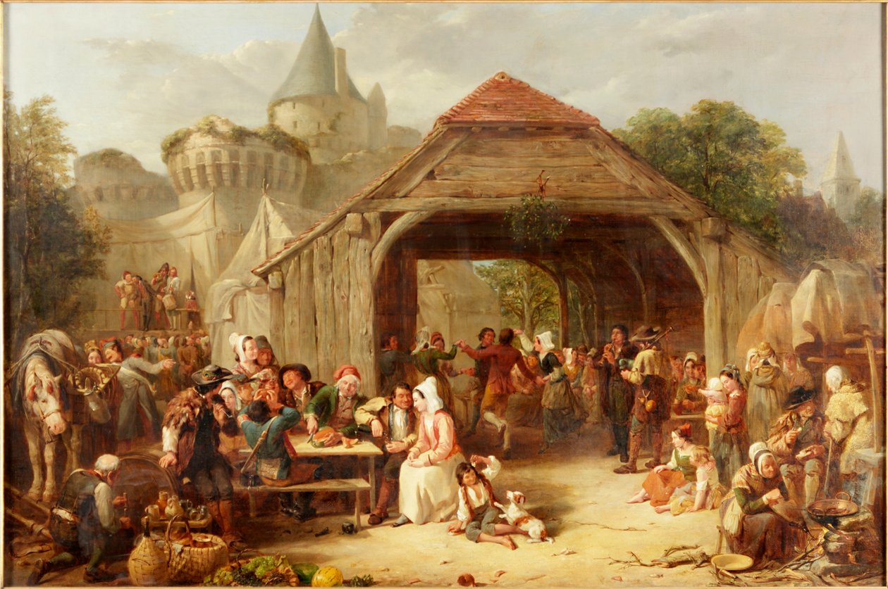 Merrymaking, 1841 de Frederick Goodall
