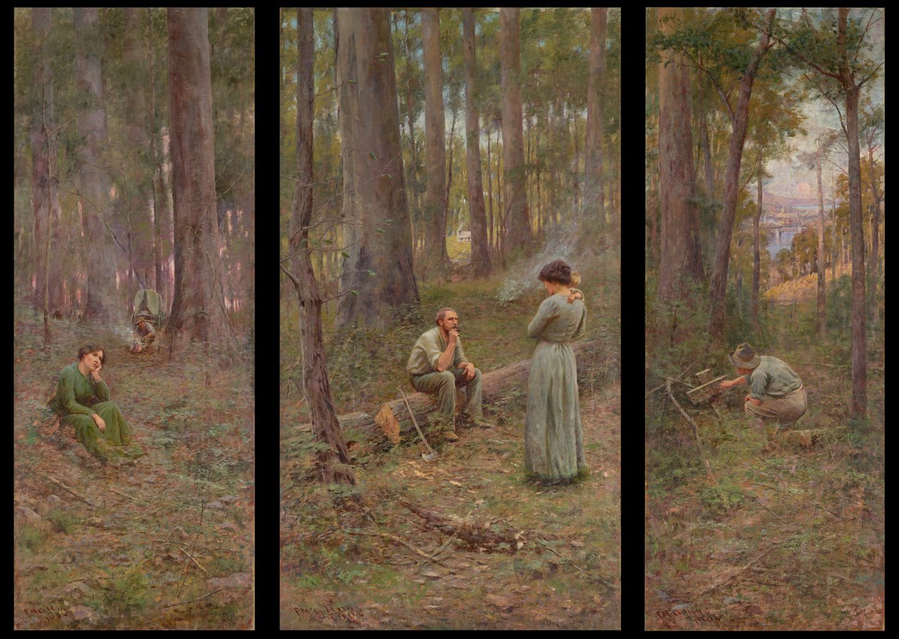 O pioneiro de Frederick McCubbin