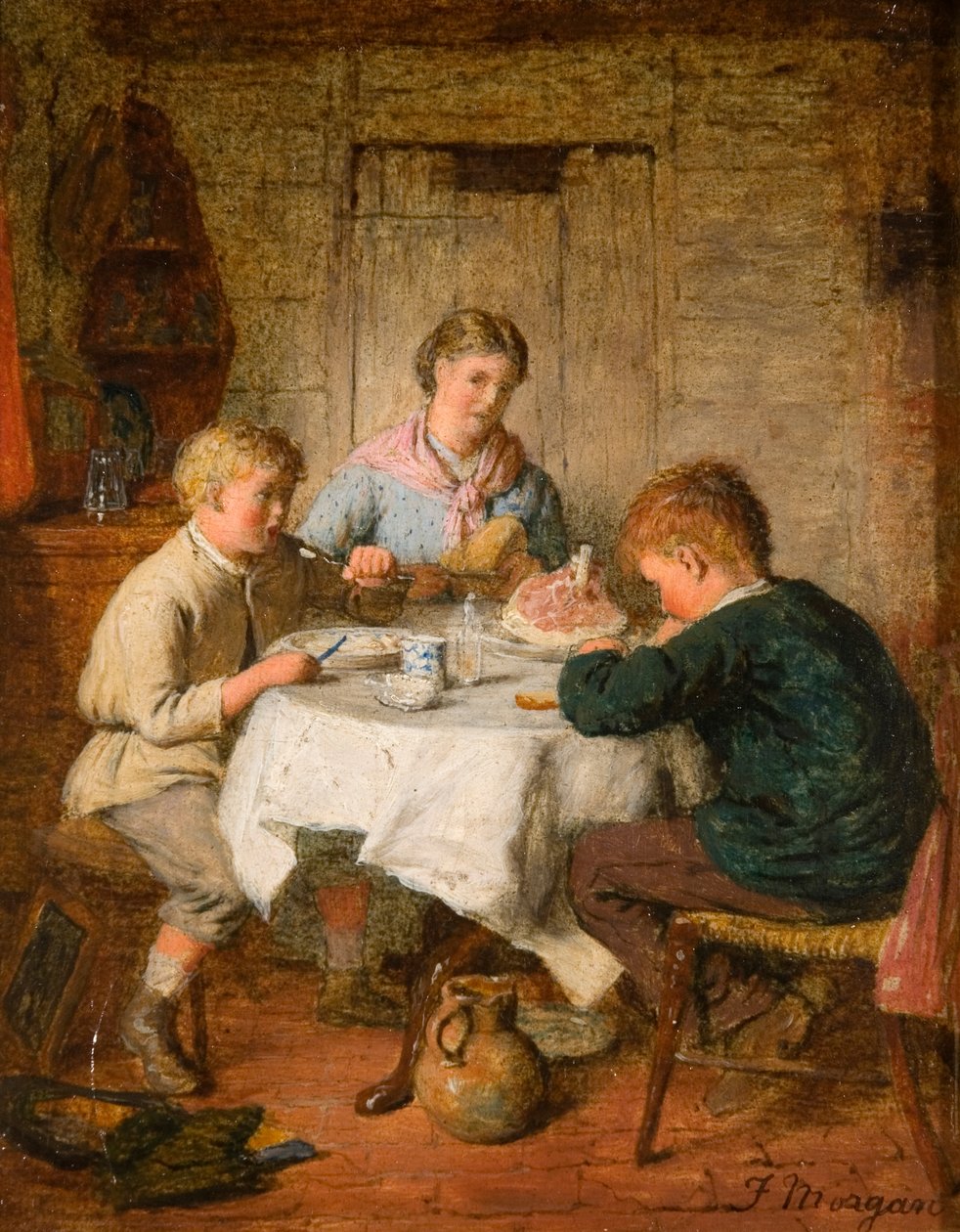 Hora do jantar de Frederick Morgan