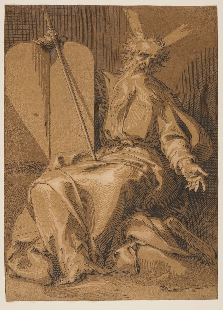 Moisés de Frederick Bloemaert