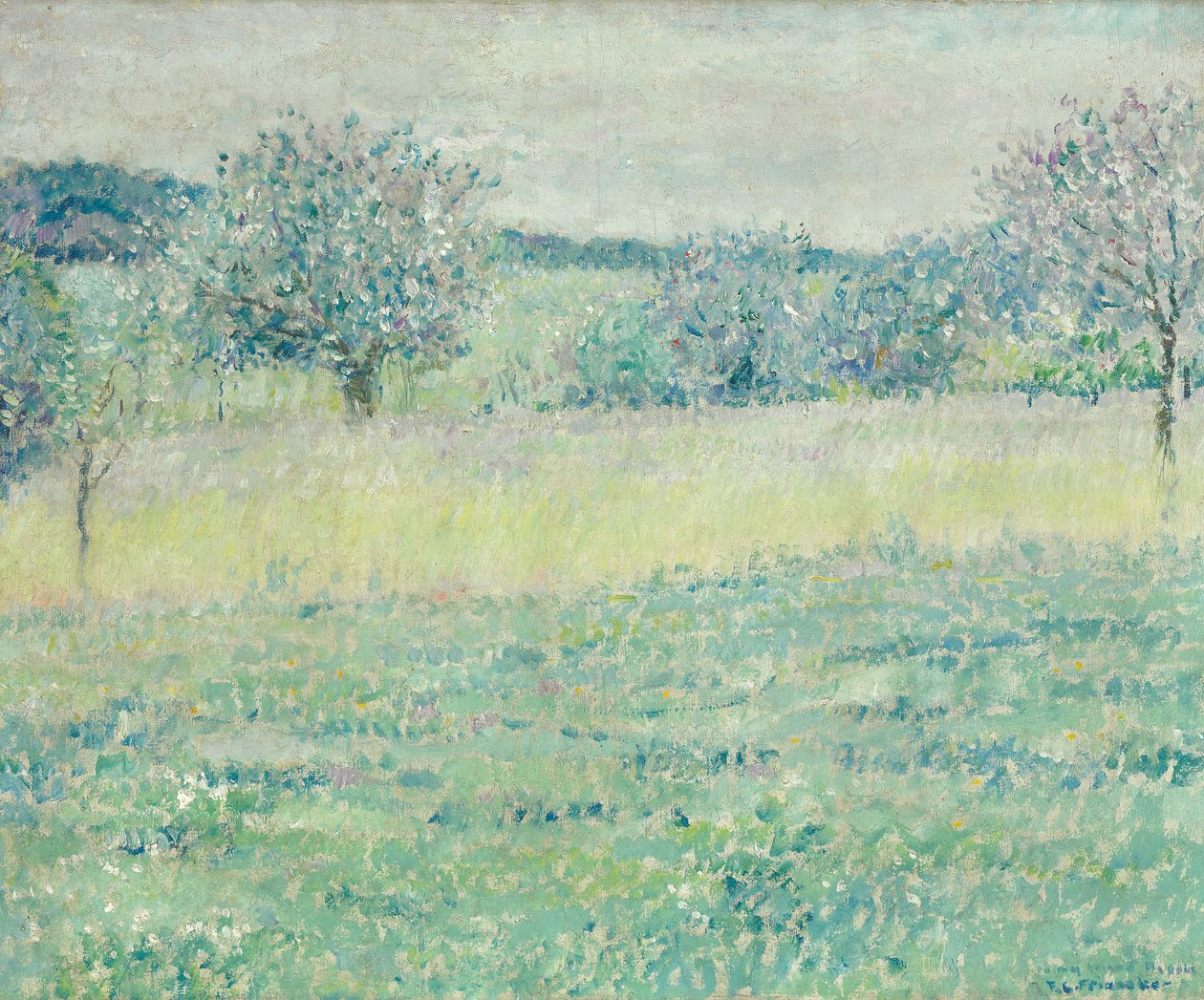 Giverny Landscape de Frederick Carl Frieseke