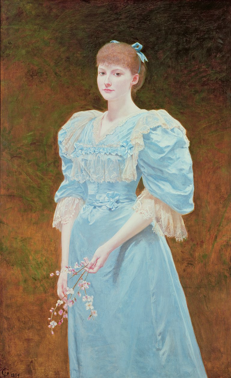 Rica - sua filha, 1894 de Frederick Goodall