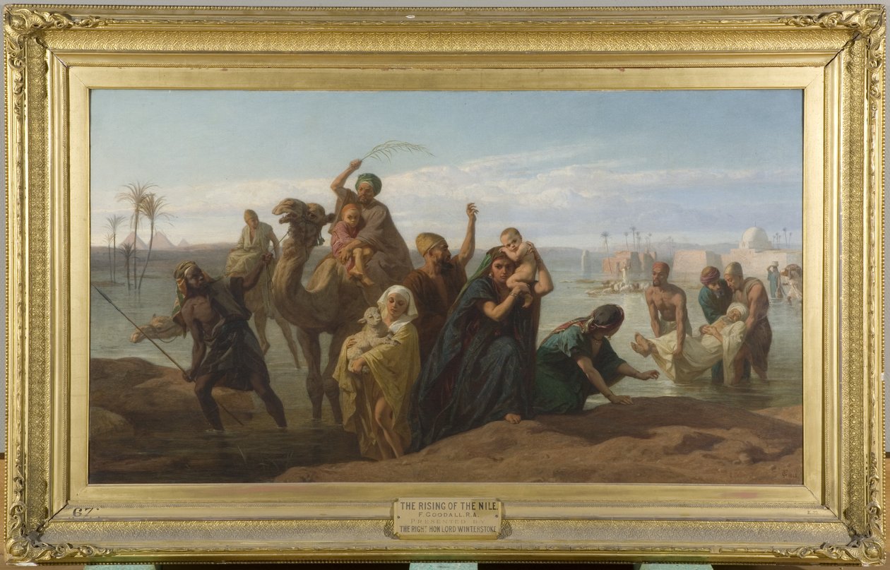 A Ascensão do Nilo de Frederick Goodall