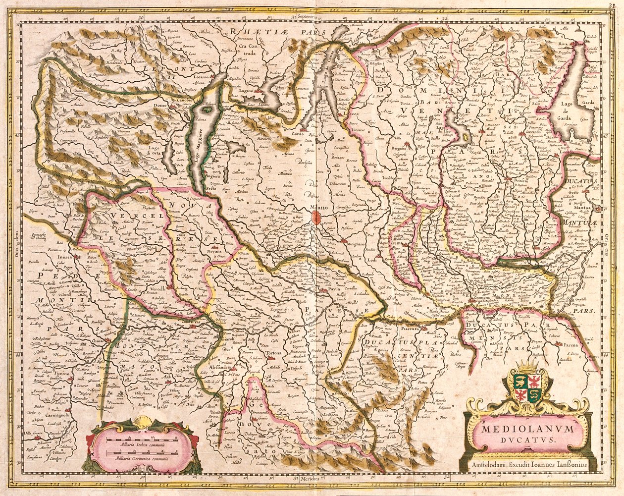 Lombardia, Itália de Frederick de Wit