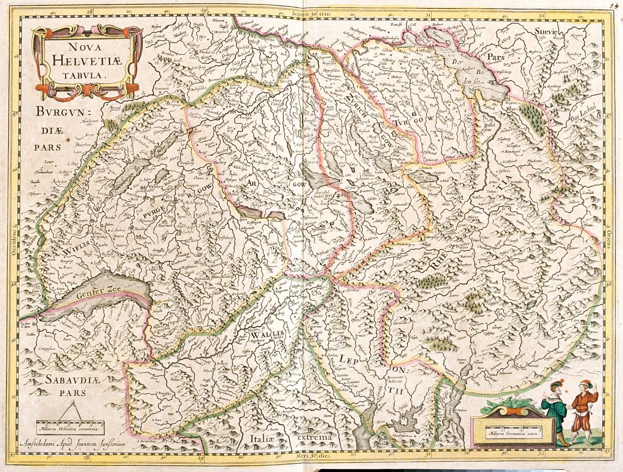 Suíça de Frederick de Wit
