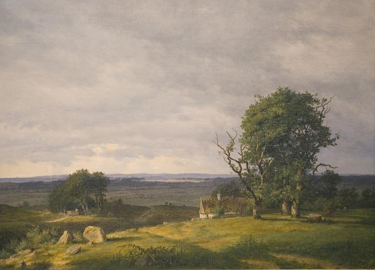 Paisagem do Esromegnen de Frederik Rohde