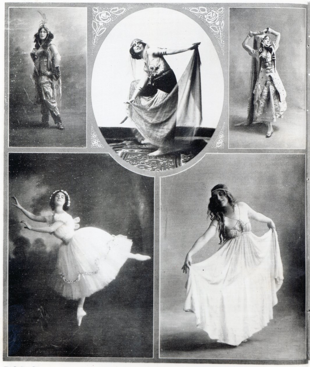 Cinco bailarinos de French Photographer