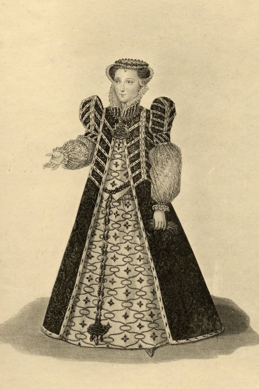 Catarina de Médicis (1519-89) de French School