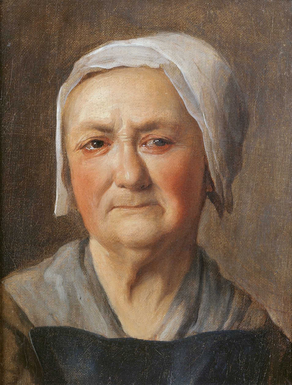 Retrato de um camponês de French School