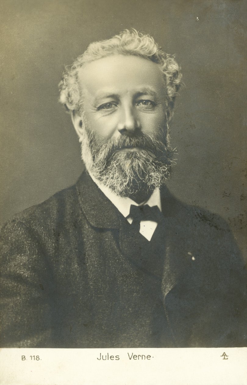 Jules Verne (foto a p/b) de French Photographer