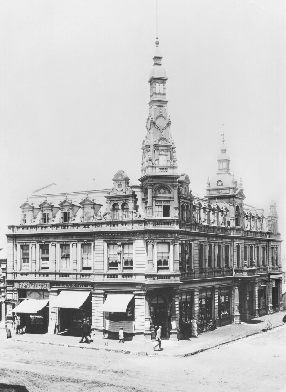 Vista, de, johannesburg, c.1900, (bw, photo) de French Photographer