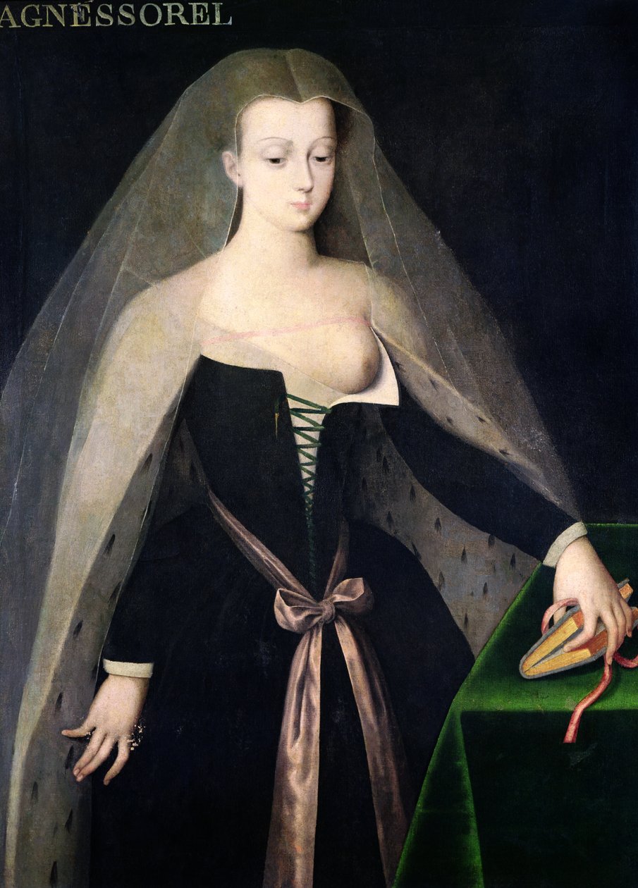 Agnes Sorel (c.1422-50) de French School