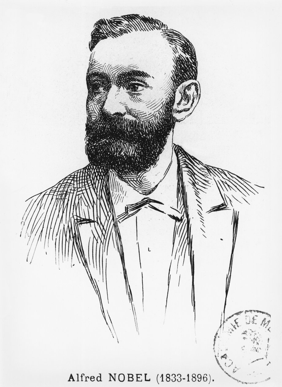 Alfred Nobel (1833-96) de French School