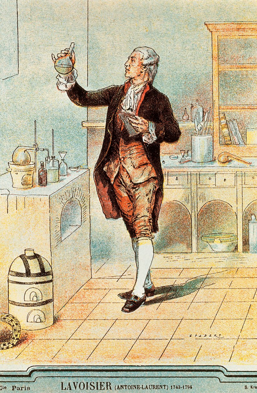 Antoine Laurent Lavoisier de French School