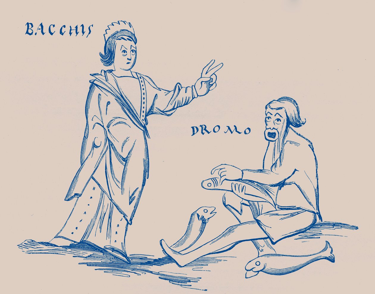 Bacchis e o Pescador de French School