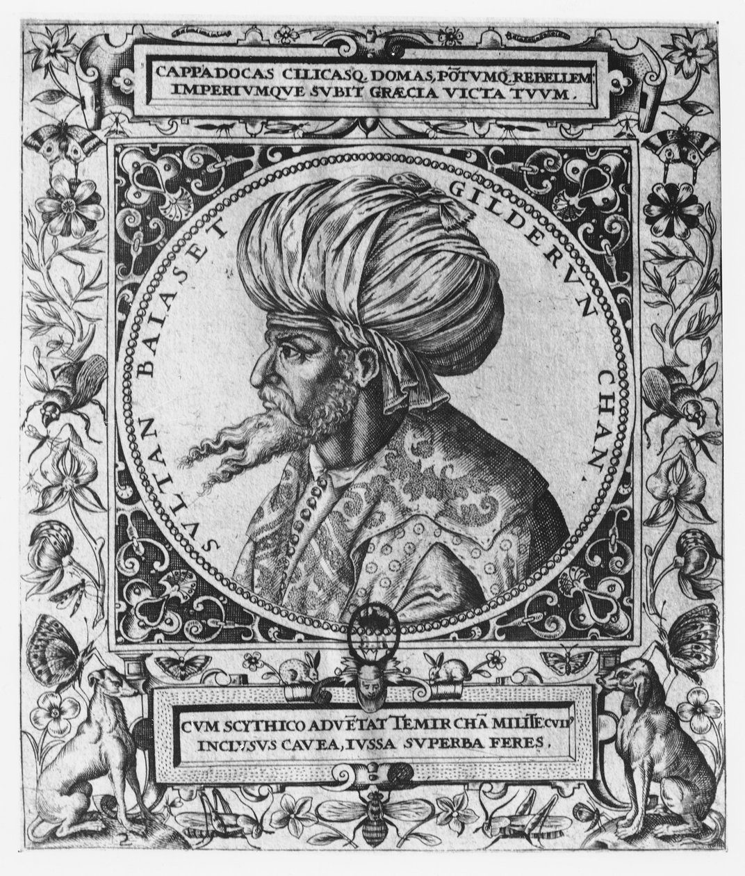 Bayezid I (gravura) de French School