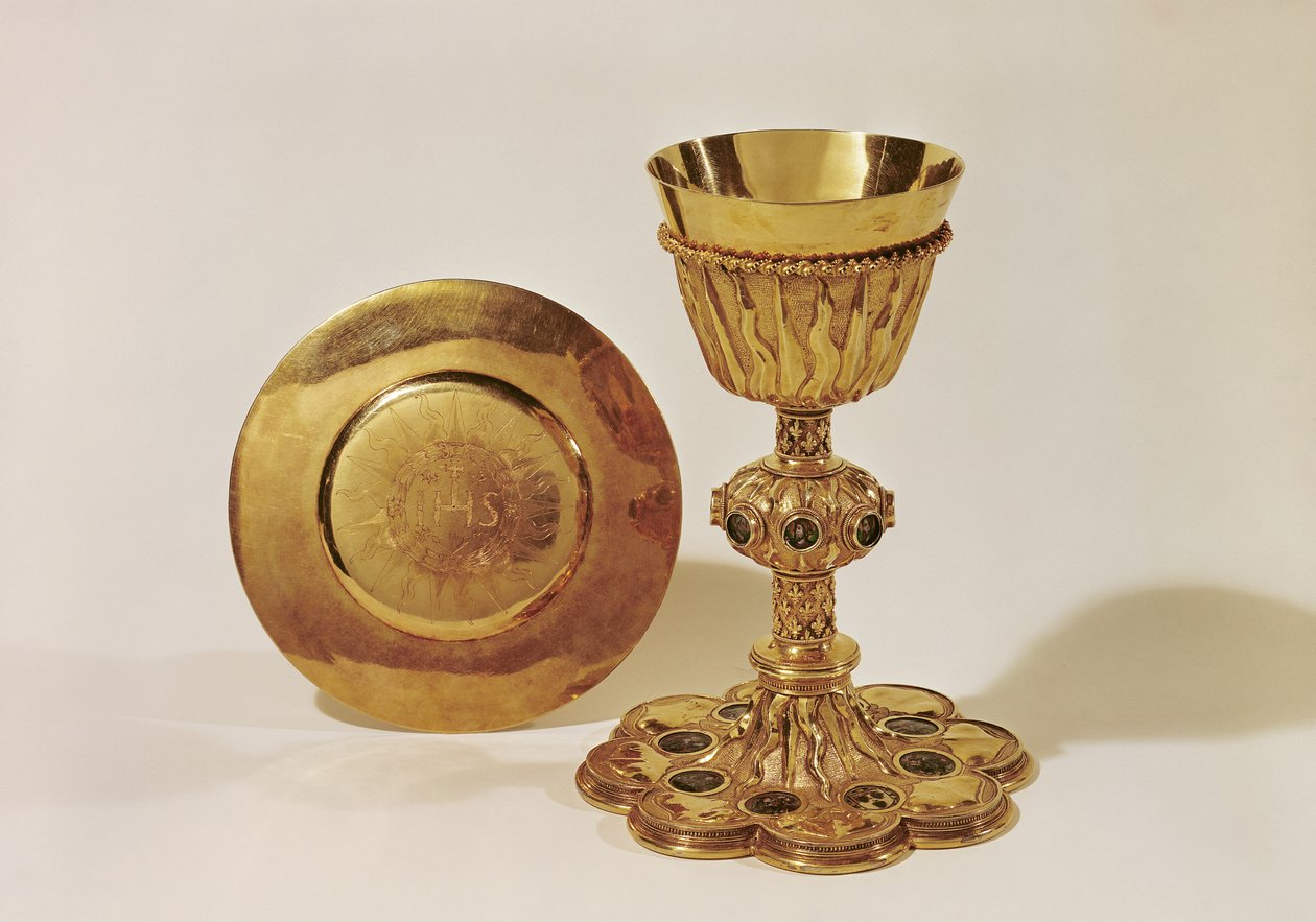 Cálice e patena (ouro) de French School
