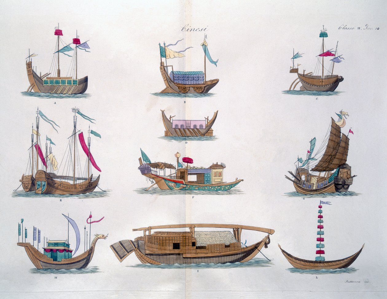 Navios chineses de French School