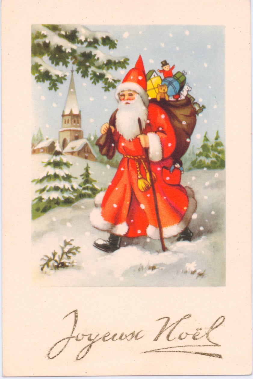 Postal de Natal, c.1907 de French School
