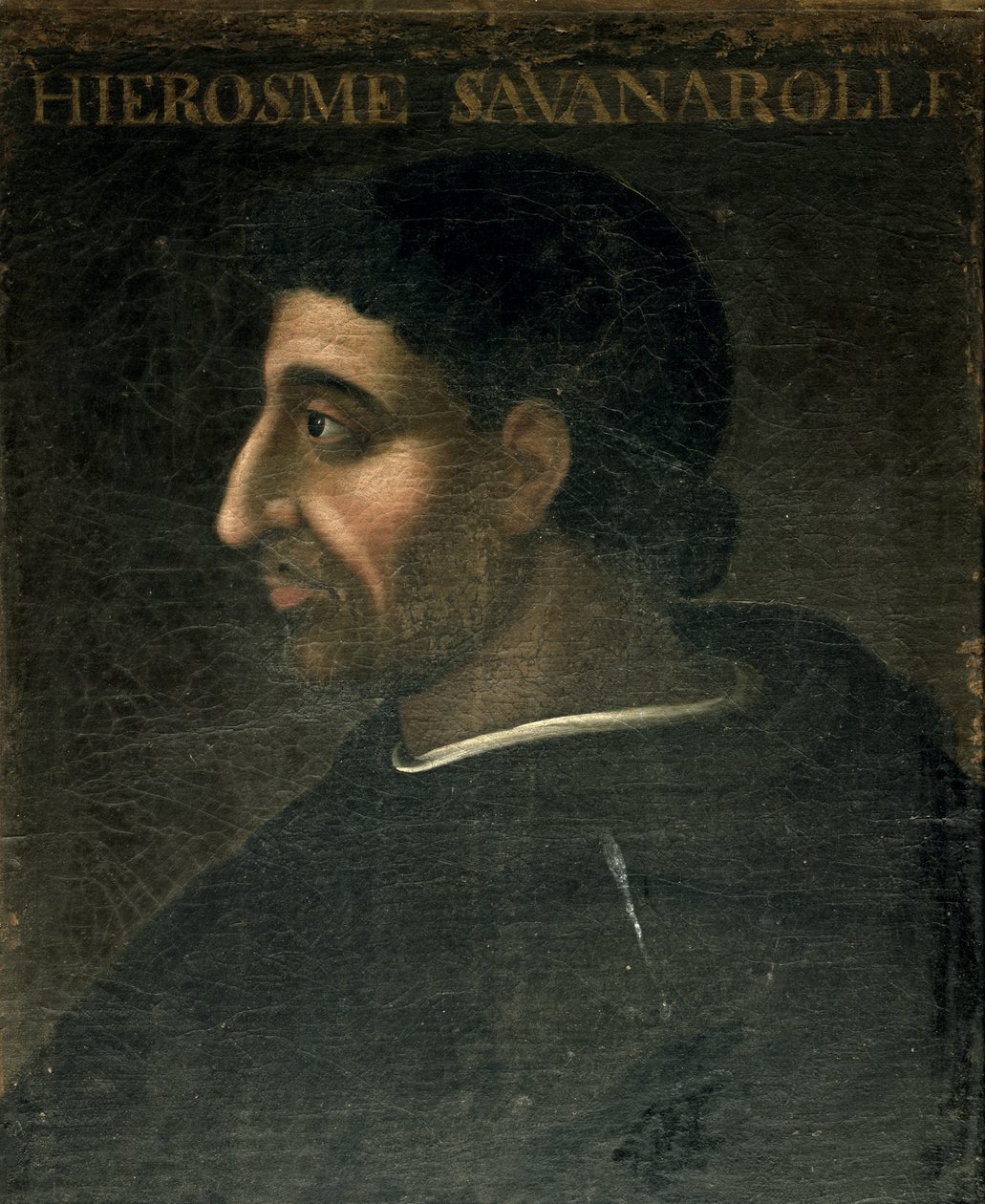 Girolamo Savonarola (1452-98) de French School
