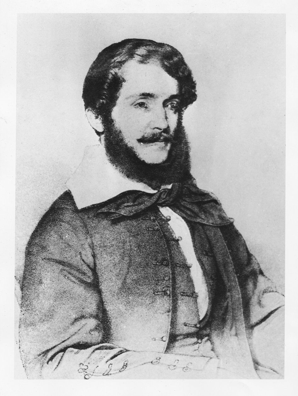 Lajos Kossuth (litho) de French School