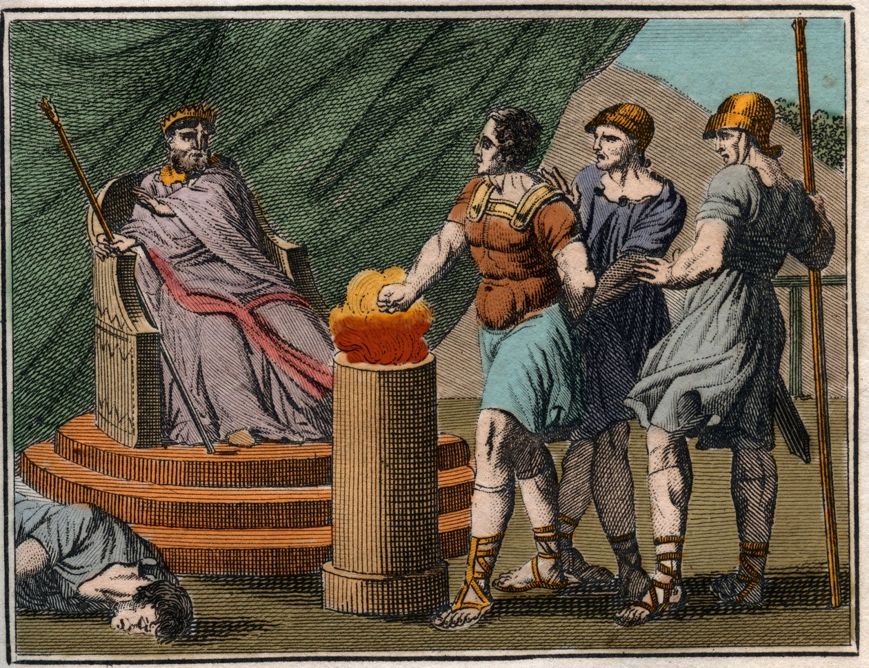 Scaevola antes de Porsenna. de French School