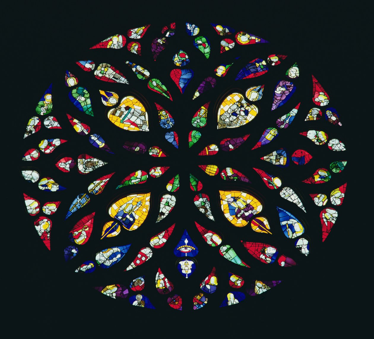 Janela norte, 1512 de French School
