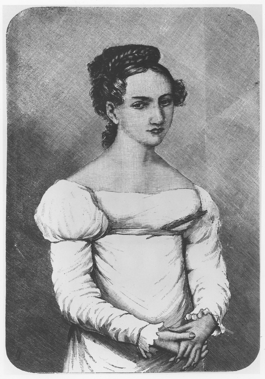 Retrato de Maria Wereszczaka de French School