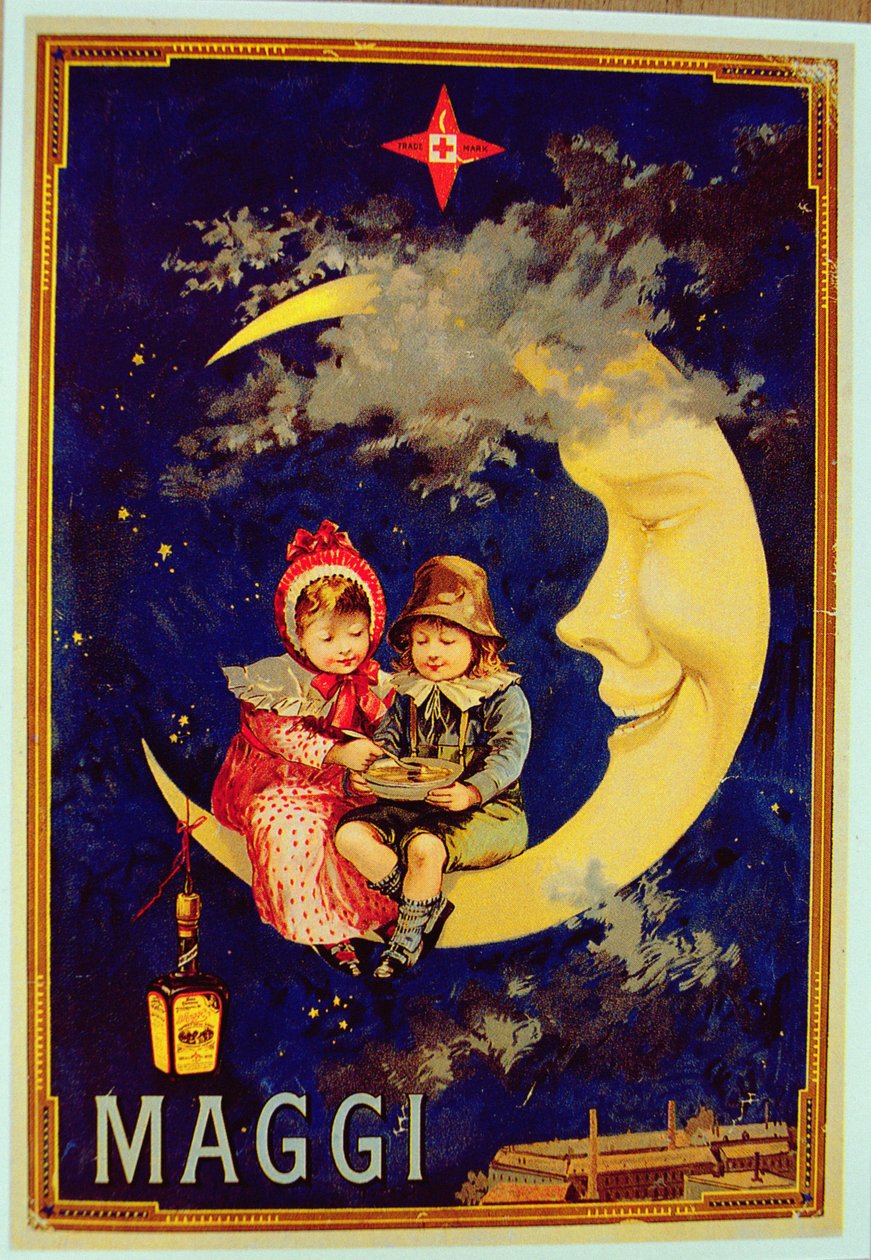 Cartaz publicitário Maggi de French School