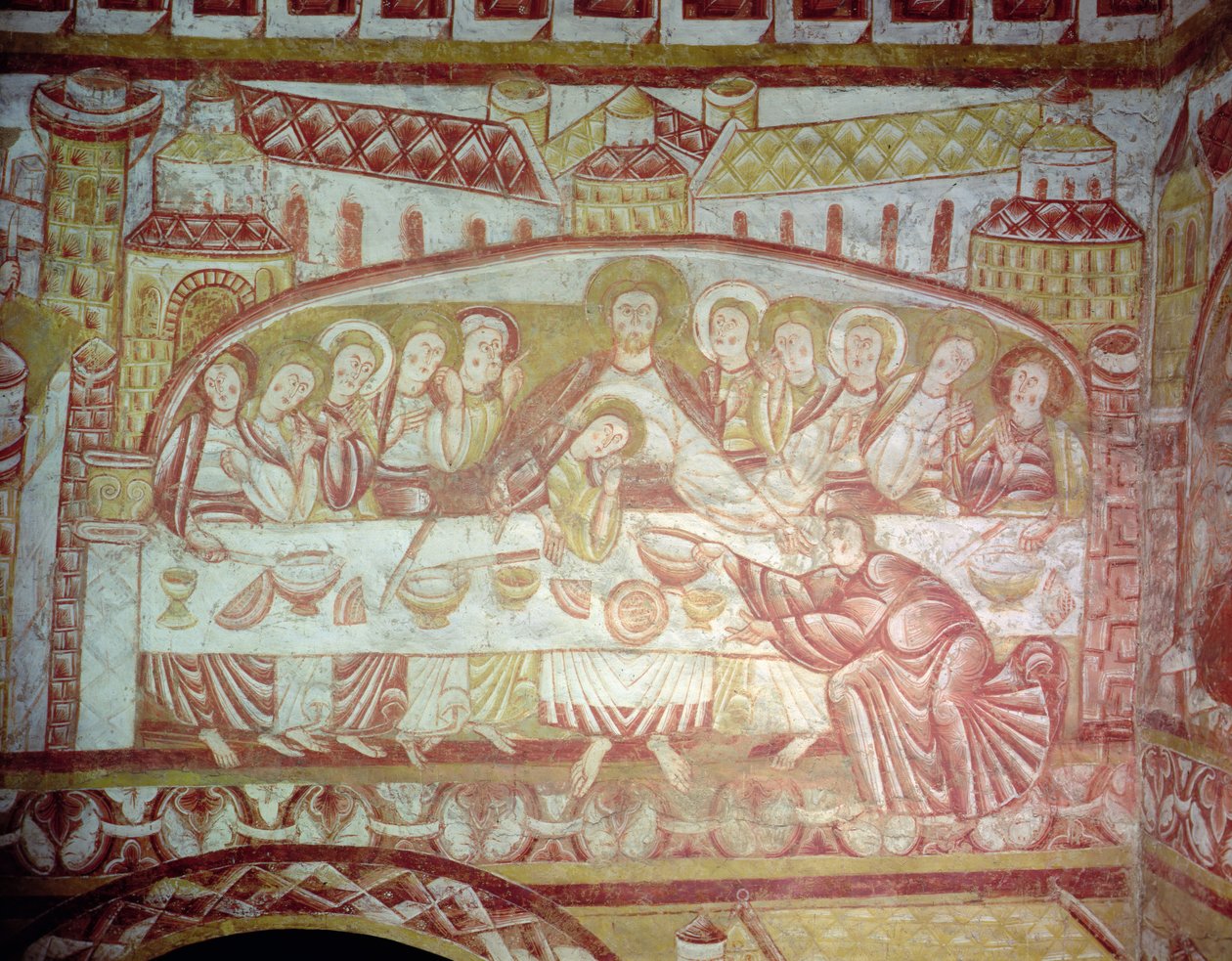 A Última Ceia (fresco) de French School