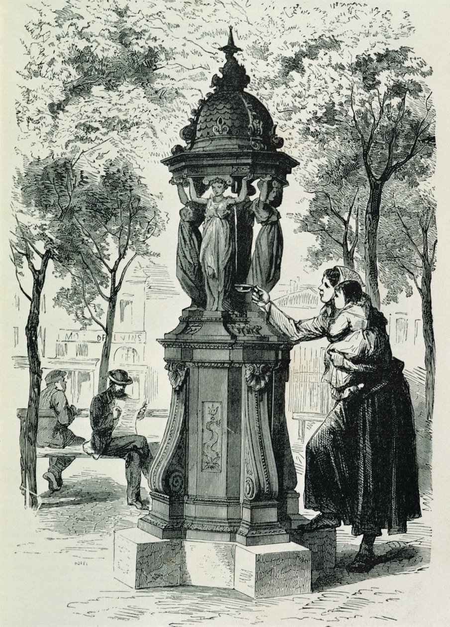 Fonte Wallace, 1872 de French School