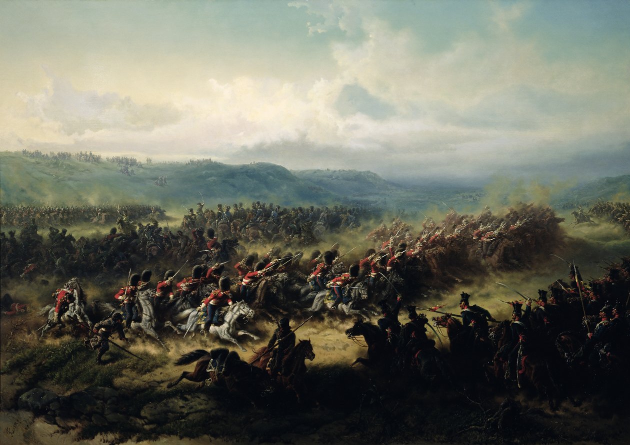 Carga da Brigada Ligeira, 25 de outubro de 1854 de Friedrich Kaiser