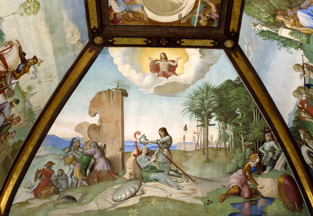 Tancredi e Clorinda de Friedrich Overbeck