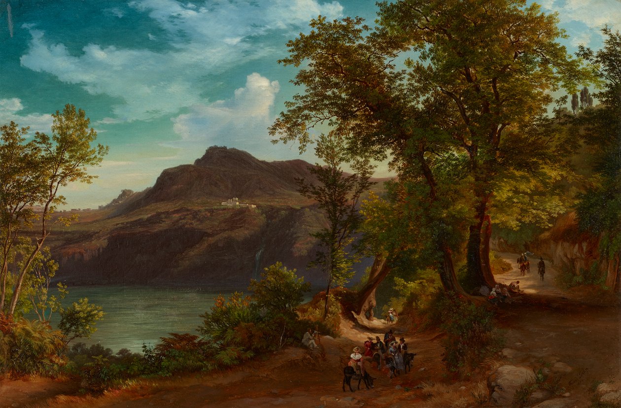 Monte Cavo bei Albano de Friedrich Loos