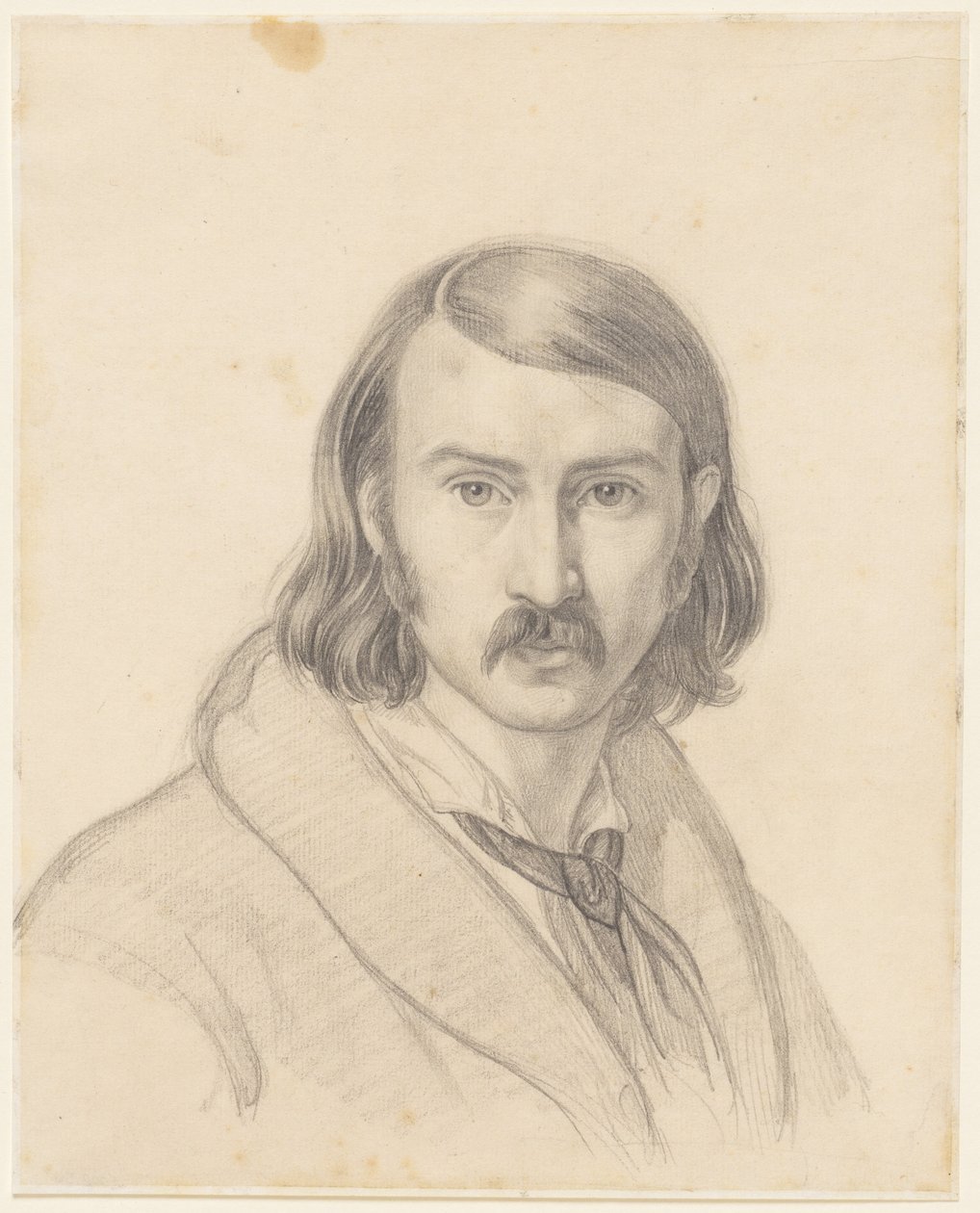 Autorretrato, 1838. de Friedrich Preller