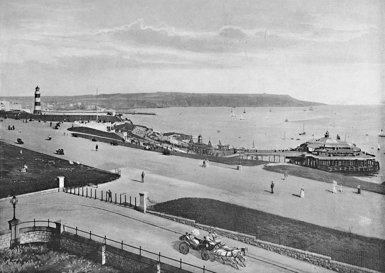 Plymouth Hoe, c1896 de Frith and Co