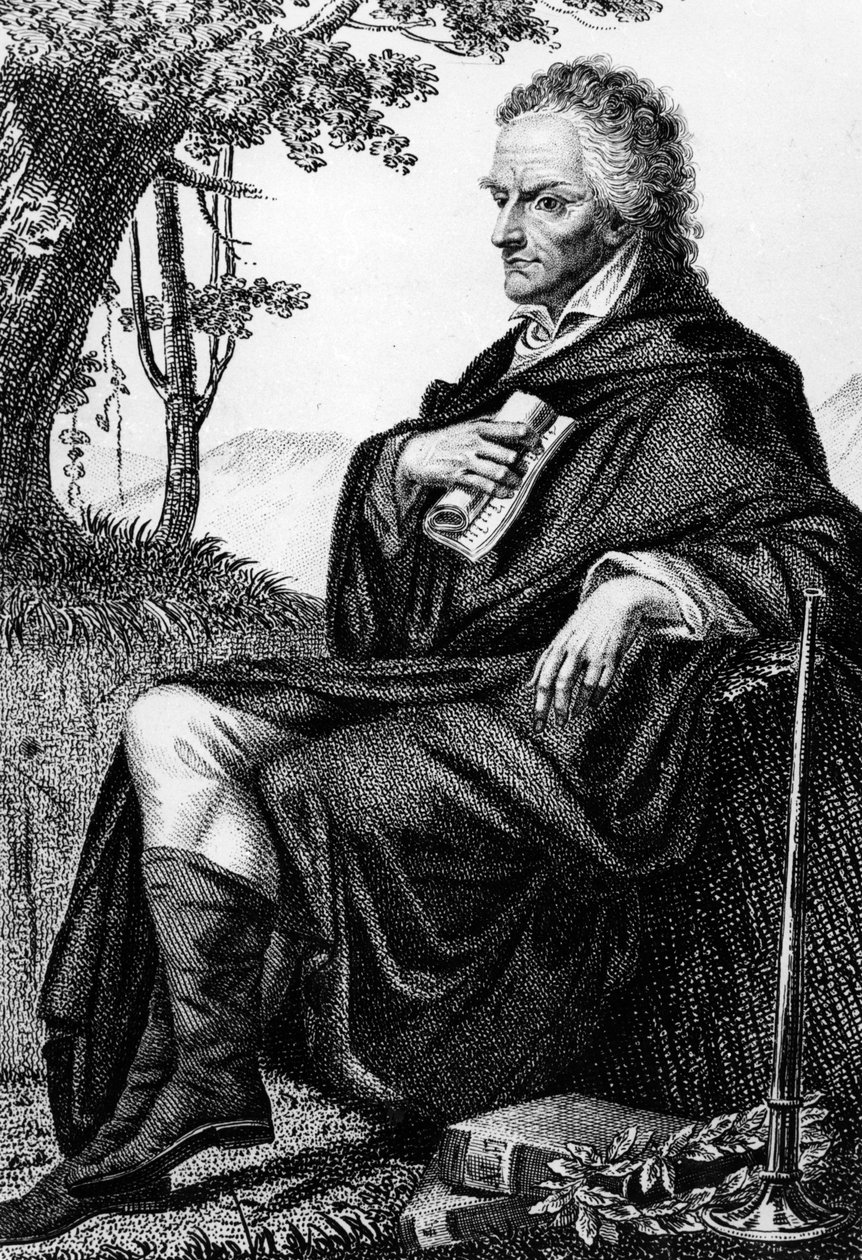 Vittorio Alfieri, c.1800-10 de G. B. Bosio