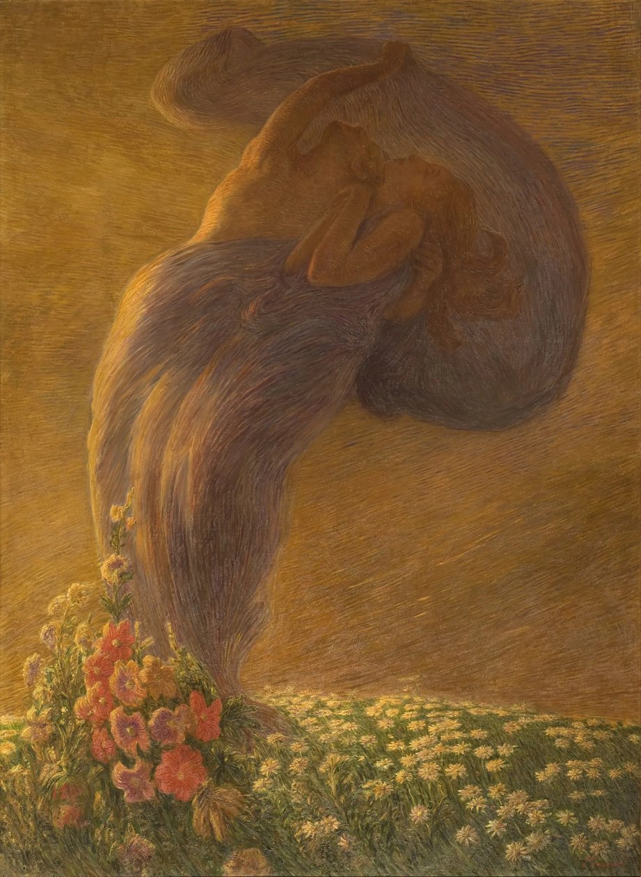 O Sonho O Sonho, 1912. de Gaetano Previati