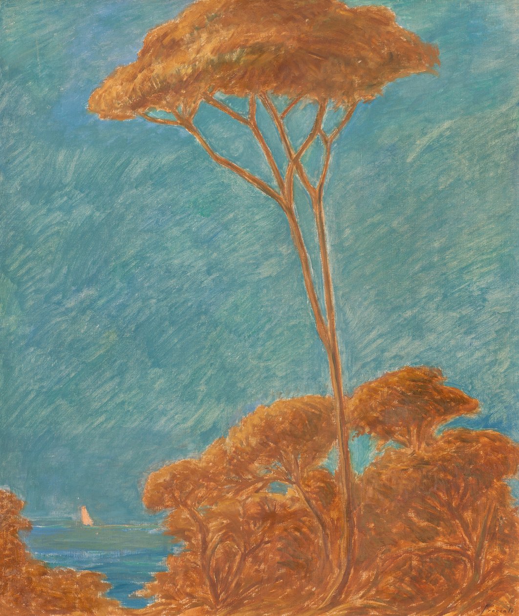 Pinho na Ligúria de Gaetano Previati