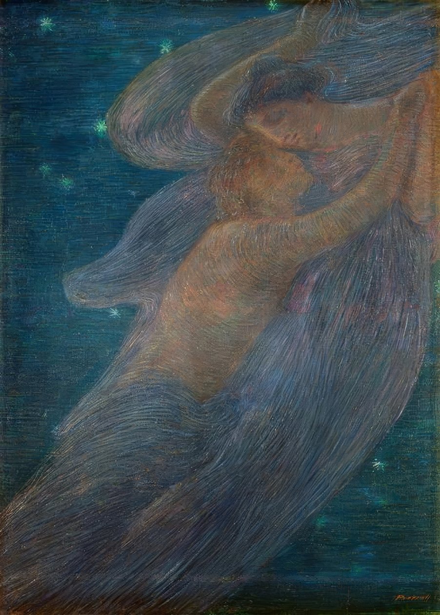 A noite de Gaetano Previati