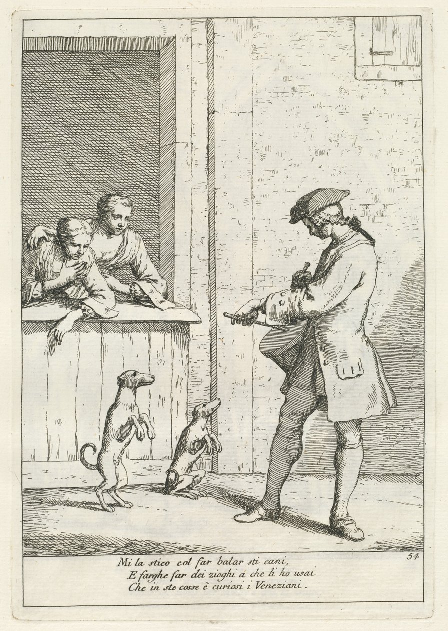 Marcer (Drapper) de Gaetano Zompini