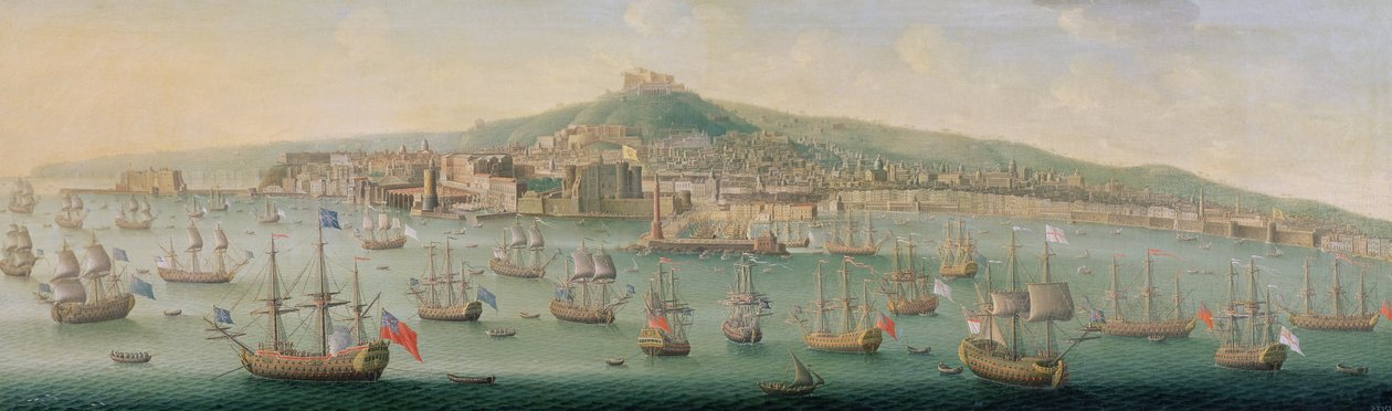 Vista de Nápoles de Gaspar Butler