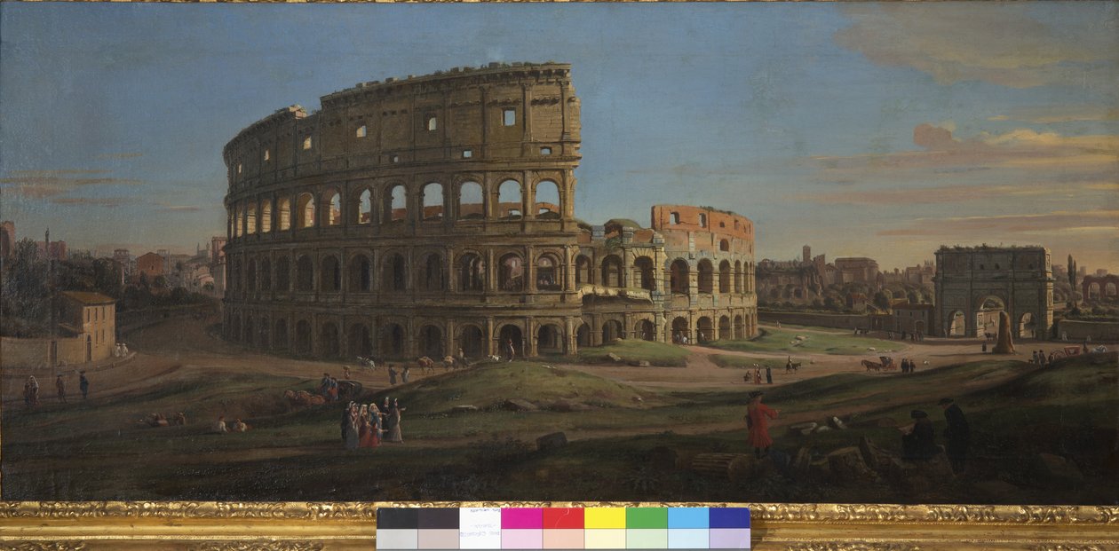 O Coliseu, 1711 de Gaspar van Wittel