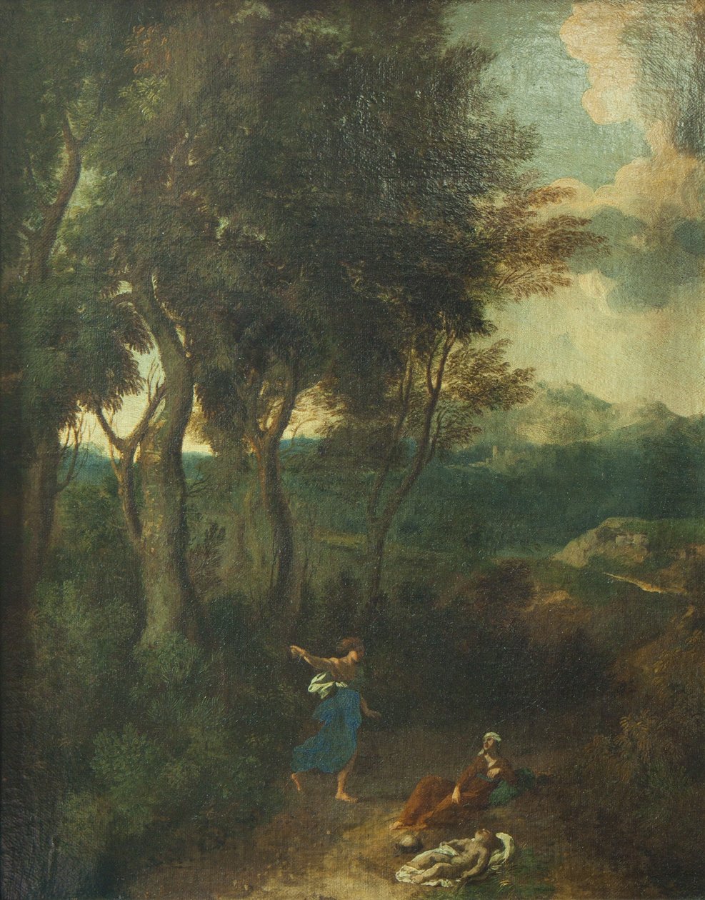 Hagar e Ismael de Gaspard Poussin Dughet